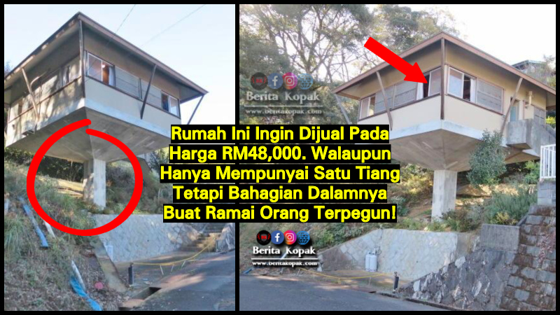  Rumah Ini Ingin Dijual Pada Harga RM48 000 Walaupun Hanya 