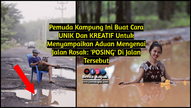 Pemuda Kampung Ini Buat Cara Unik Dan Kreatif Untuk 