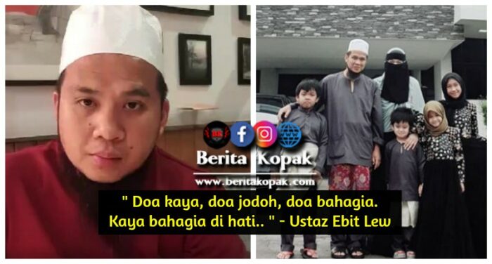 Doa kaya, doa jodoh, doa bahagia. Kaya bahagia di hati ...